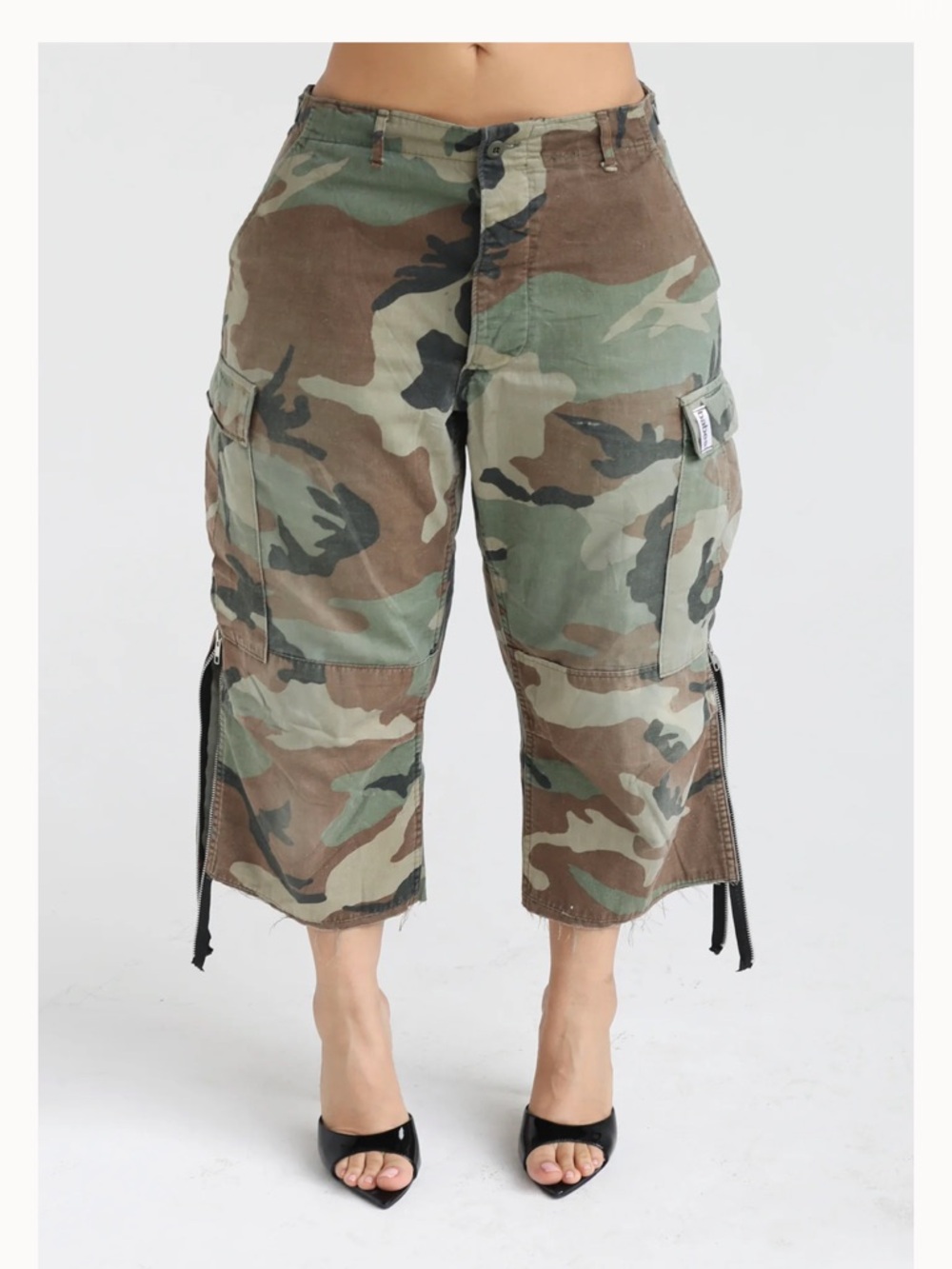 Shopbabes The Cropped Cargo Capri